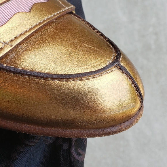 Gucci Goldstar Penny Loafer-esq low heel - Picture 6 of 8